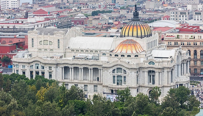 Curiosidades sobre o México que você ninguém imaginava! - Palacio de Bellas Artes, Cidade do México