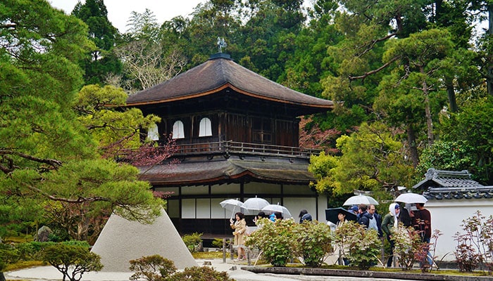 Pontos turísticos de Kyoto, Japão, para conhecer ainda esse ano - Ginkaku-ji