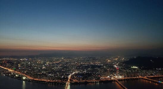 Ótimos hotéis para se hospedar em Seul, Coreia do Sul - Seul vista de noite