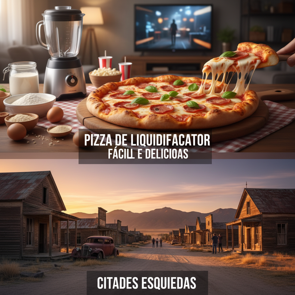 Leia mais sobre o artigo Pizza de Liquidificador Fácil e Deliciosa: A Receita Perfeita para Noites de Cinema!