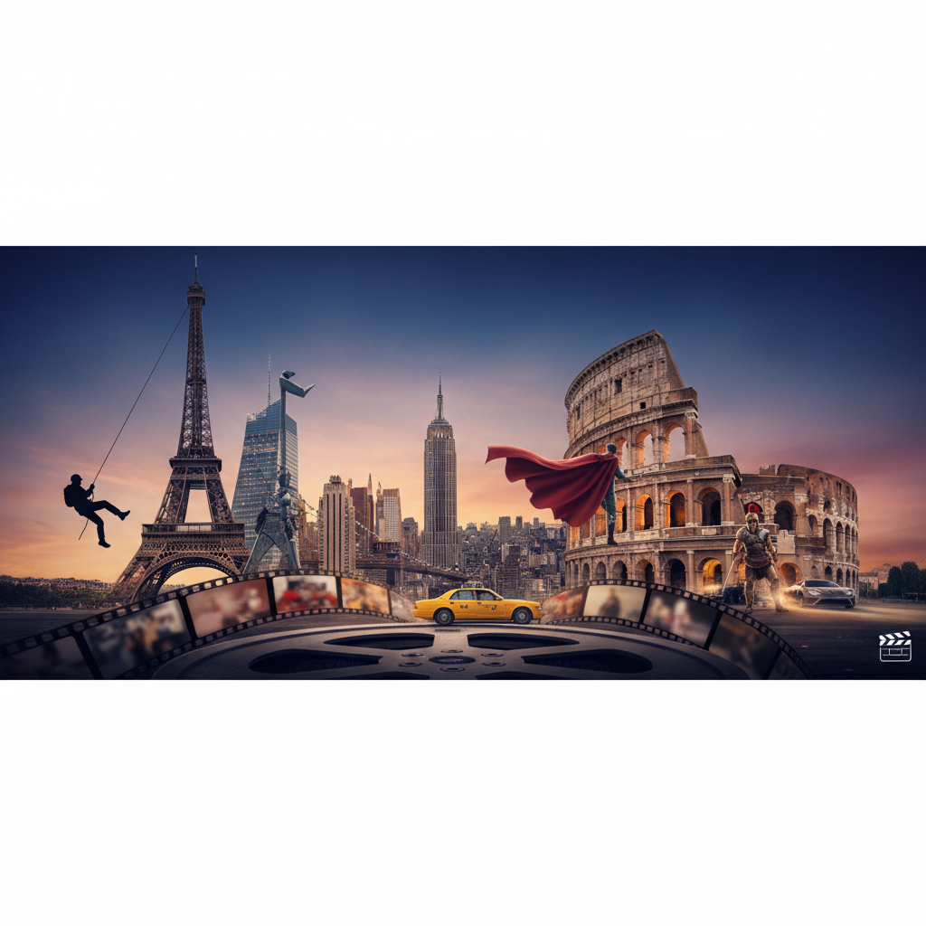 Leia mais sobre o artigo Roteiro de Cinema: Cidades Reais que Serviram de Cenário para Grandes Filmes e Séries 🎬